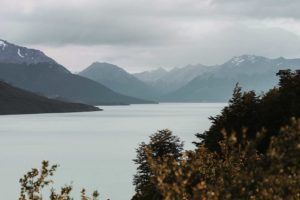Lac en Argentine. Lago Argentino.