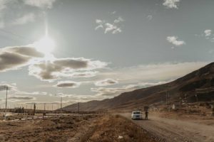 Paysage désertique.