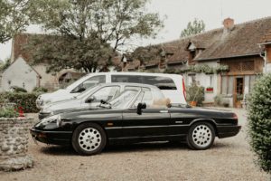 Voiture cabiolet Alpha Romeo Spider 2